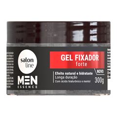 Gel Fixador Salon Line 300 gr Men Essence Forte