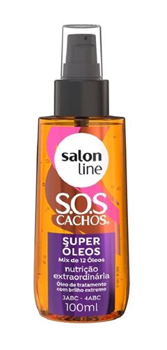 Reparador de Pontas Salon Line S.O.S Cachos 100 ml Super Óleos 