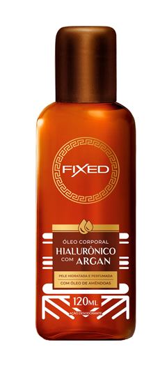 Óleo Corporal Fixed 120 ml Hialurônico com Argan