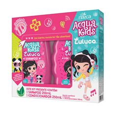 Kit Shampoo + Condicionador Acqua Kids Luluca 250 ml
