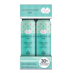 Desodorante Aerosol Giovanna Baby Com 2 Candy