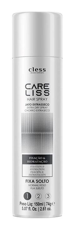 Hair Spray Cless Care Liss 150 ml Fixa Solto