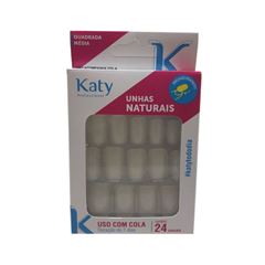 UNHAS KATY NATURAL C/24   QUADRADA MEDIA