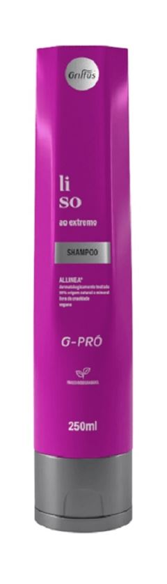 Shampoo Griffus G-Pró 250 ml Liso ao Extremo