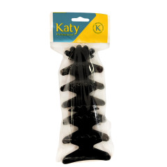 PIRANHA CABELO KATY C/6     PRETA