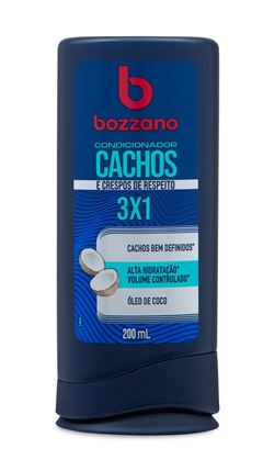 138332	Condicionador Bozzano 3x1 200 ml Cachos e Crespos