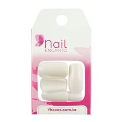 Unhas Nail Encanto Com 24 Branca