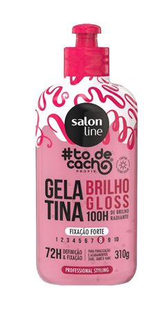 Gelatina Salon Line #todecacho 310 gr Brilho Gloss