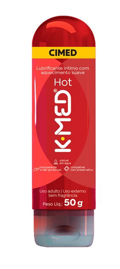 Gel Lubrificante K-Med 50 gr Hot