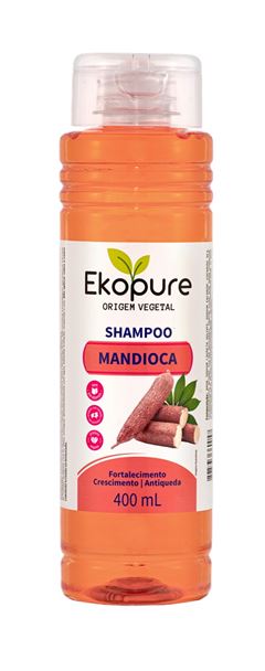Shampoo Ekopure 400 ml Mandioca