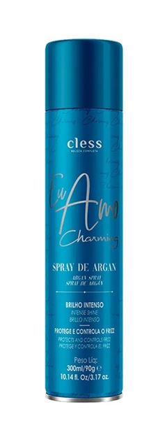 Spray de Brilho Eu Amo Charming 300 ml Argan