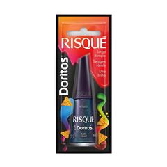 Esmalte Risqué Com Blister Dorítos Metálico Nada Óbvio 8 ml