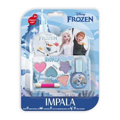 Kit Infantpil Impala Frozen Paleta Maquiagem e Esmalte