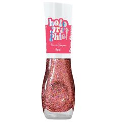 Esmalte Modha Sem Blíster Maria Pomposa Holografico Red