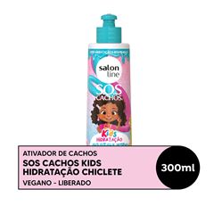 Ativador de Cachos Salon Line S.O.S Kids 300 ml Chiclete