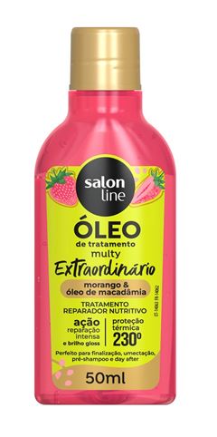 Óleo de Tratamento Salon Line Multy 50 ml Morango