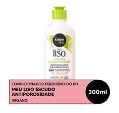 Condicionador Salon Line Meu Liso 300 ml Escudo Antiporosidade