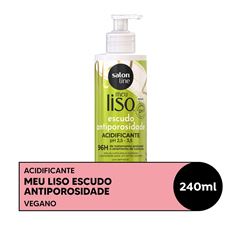 Acidificante Salon Line Meu Liso 240 ml Escudo Antiporosidade