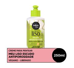 Creme De Pentear Salon Line Meu Liso 240 gr Escudo Antiporosidade