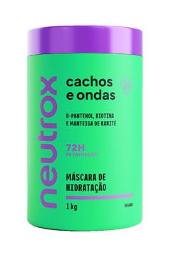 Máscara De Hidratação Neutrox 1 kg Cachos e Ondas