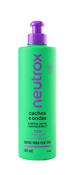 Creme Para Pentear Neutrox 300 ml Cachos e Ondas