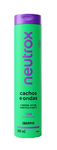 Shampoo Neutrox 300 ml Cachos e Ondas