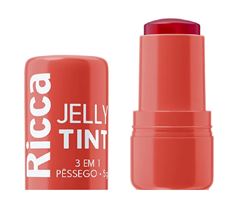 Jelly Tint 3 em 1 Ricca 5 gr Pêssego