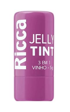 Jelly Tint 3 em 1 Ricca 5 gr Vinho