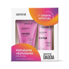 Kit Hidratante + Esfoliante Labotrat Cereja