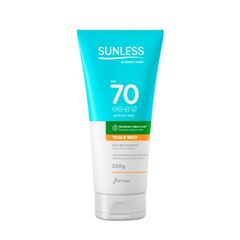 Protetor Solar Sunless FPS 70 Toque Seco 200 gr