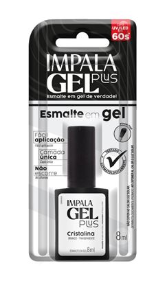 Esmalte Impala Gel Plus 8 ml Cristalina