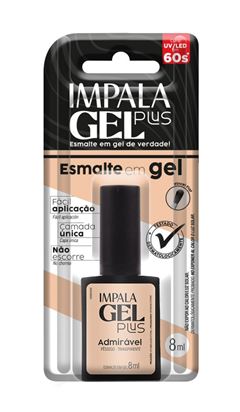 Esmalte Impala Gel Plus 8 ml  Admirável