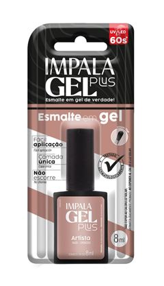 Esmalte Impala Gel Plus 8 ml Artista