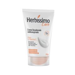 Desodorante Creme Herbíssimo 55 gr Coco e Vitamina C