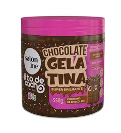 Gelatina Salon Line #todecacho Kids 550 gr Chocolate