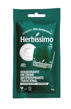 Desodorante Creme Herbíssimo Refil 45 gr Tradicional