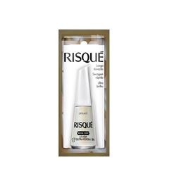 Esmalte Risqué Natural com Blíster 8 ml Lá Vem Outra Pérola