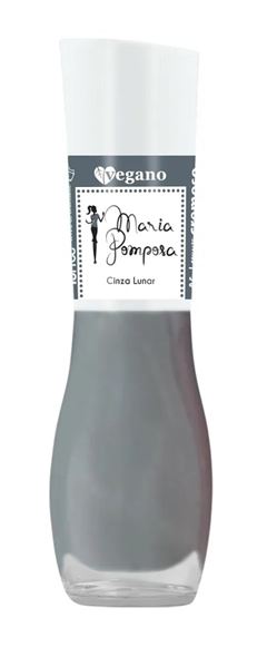 Esmalte Maria Pomposa Céu em Cores 8,5 ml Cinza Lunar