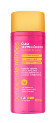 Óleo Termogênico Labotrat Labpop 110 ml Bumbum De Milhões