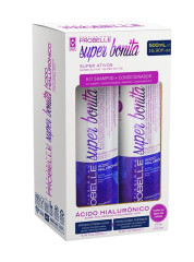 Kit Shampoo + Condicionador Probelle Super Bonita 250 ml Ácido Hialurônico