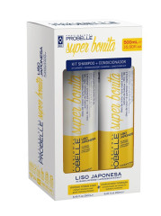 Kit Shampoo + Condicionador Probelle Super Bonita 250 ml Liso Japonesa