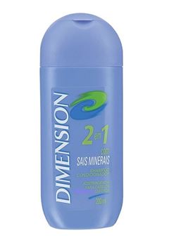 Shampoo Dimension 2 em 1 200 ml Cabelos Oleosos