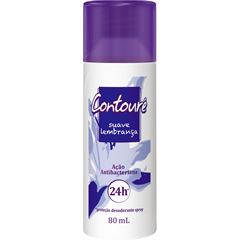 Desodorante em Spray Feminino Contoure Suave Lembrancas 80ml