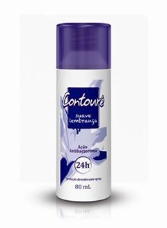 Desodorante em Spray Feminino Contoure Suave Lembrancas 80ml