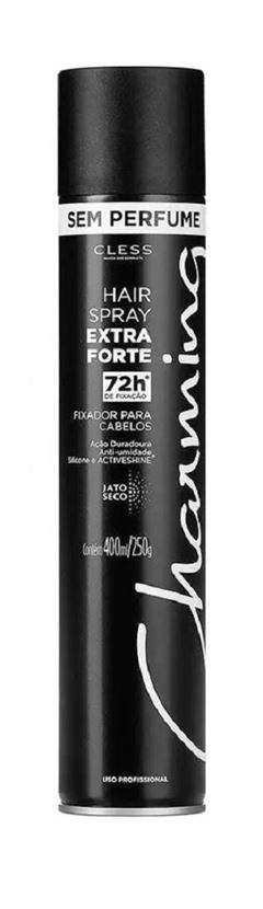 Hair Spray Charming 400 ml Extra Forte Sem Perfume