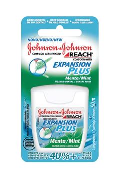 Fio Dental Johnson & Johnson Reach Expansion Plus 50m Menta