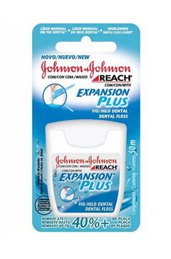 Fio Dental Johnson & Johnson Reach Expansion Plus 50m Fio