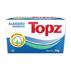 Algodão Topz Hidrofilo 50 gr