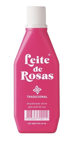 Leite de Rosas 60 ml Tradicional 