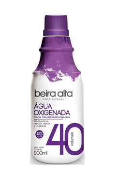 Água Oxigenada Beira Alta 900ml 40 Volume